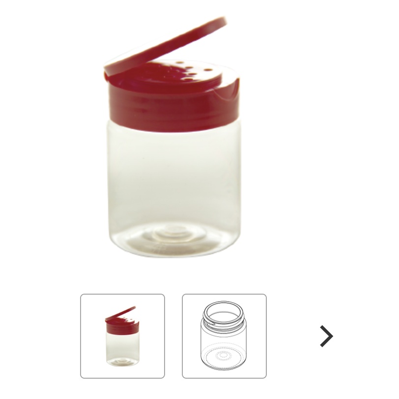 Boncabe SPICE BOTTLE JAR 70 ML / 140 ML / สนามพลาสติกขนาดเล็ก / โต๊ะ / หลุม 70ML 140ML