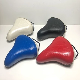 อานเบาะจักรยาน Special ทรงใหญ่ 4สี - ดำ ขาว เเดง น้ำเงิน