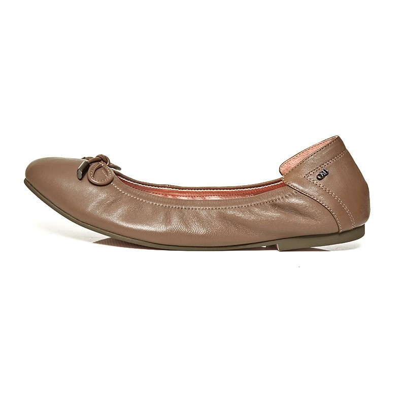 O&B รองเท้าหนังแกะ รุ่น AUDREY COMFY IN WHISKY-11024CS33050F_F9BRXX