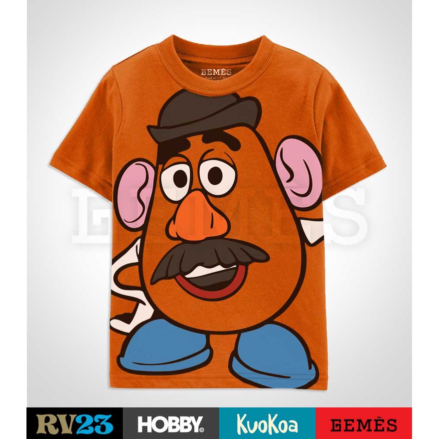 เสื้อยืด พิมพ์ลาย Mr.Potato GEMES สําหรับเด็ก