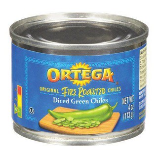 Ortega Diced Chiles 4 Oz  Ortega Diced Chiles 4 ออนซ์