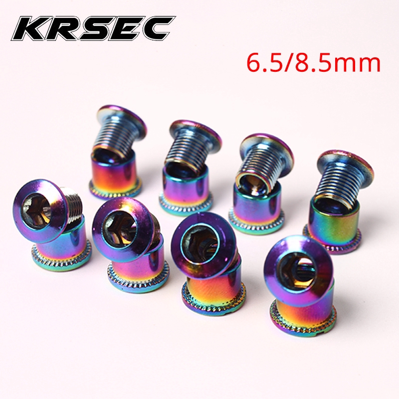 จักรยาน Chainwheel สกรู 6.5/8.5 มม. Chainring Bolt จักรยาน Crankset Bolts ส่วนประกอบจักรยานเสือภูเขา