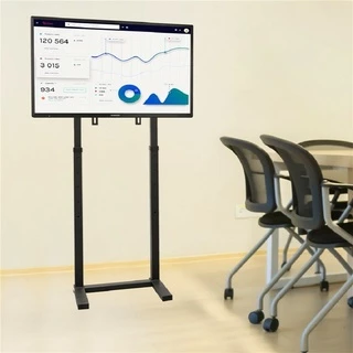 Universal Floor TV Stand ชั้นวางทีวีแบบตั้งพื้น ขาแขวนทีวีตั้งพื้น สำหรับ 32-65 นิ้ว Hisense,TCL,Samsung,Xiaomi เหล็กหนา