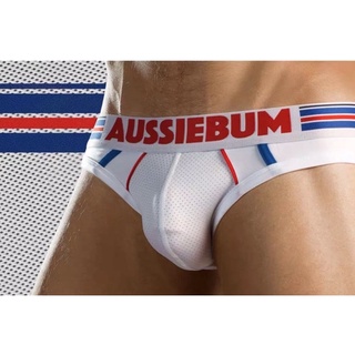 🔥พร้อมส่ง🔥กางเกงในชาย Aussiebum ทรงbrief ผ้าคอตตอน size M-2XL มี3สี