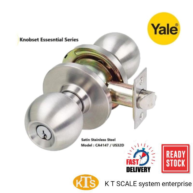 YALE CYLINDRICAL LOCK SET VCA41477/VCA4142