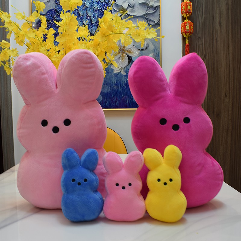 38 ซม.15 ซม.peeps ตุ๊กตากระต่ายกระต่าย peep อีสเตอร์ของเล่นจําลองตุ๊กตาสัตว์ตุ๊กตาเด็กหมอนนุ่มสาวของเล่น