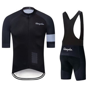 เสื้อปั่นจักรยาน 2021 NEW Ready Stock Rapha Men Pro Team Cycling Jersey Breathable Quick Dry Racing Sport Shirts Mtb Jerseys Bike Clothing Road Team Bicycle Wear