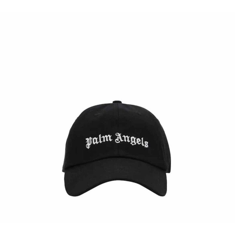 หมวกเบสบอล Palm Angels classic logo สีดำ/สีกากี
