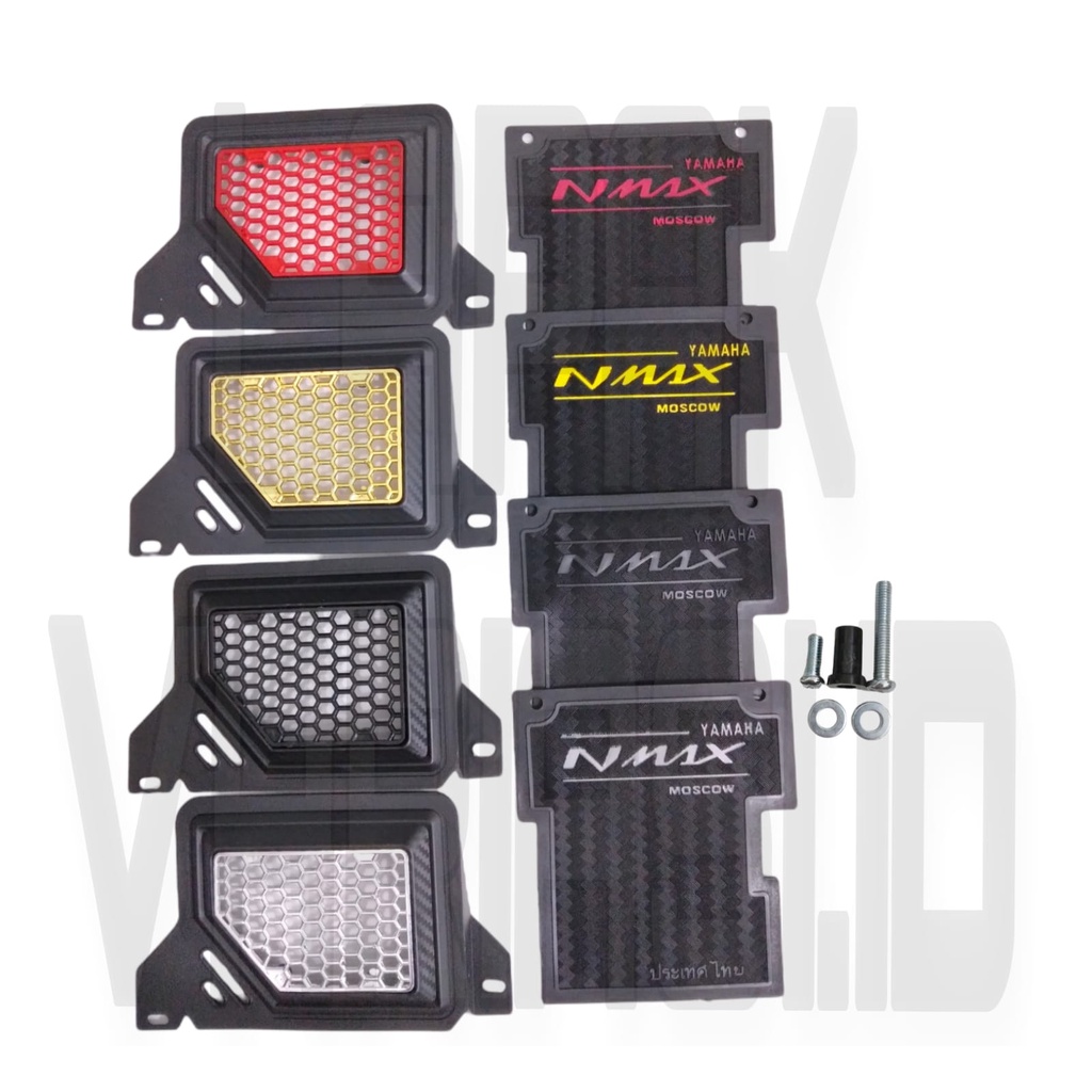 YAMAHA NMAX OLD RADIATOR COVER PACKAGE + คาร์บอน MUDFLAP NMAX 155 OLD 2015 - 2019 RADIATOR COVER ชุด