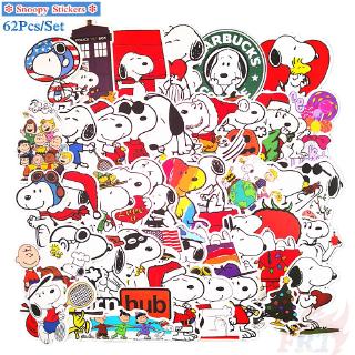 ❉ Snoopy - Series 03 Sweet Life สติ๊กเกอร์ ❉ 62Pcs/Set Cartoon DIY Mixed Laptop Doodle Decals สติ๊กเกอร์