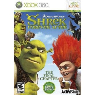 แผ่น XBOX 360 Shrek Forever After ใช้กับเครื่องที่แปลงระบบ JTAG/RGH