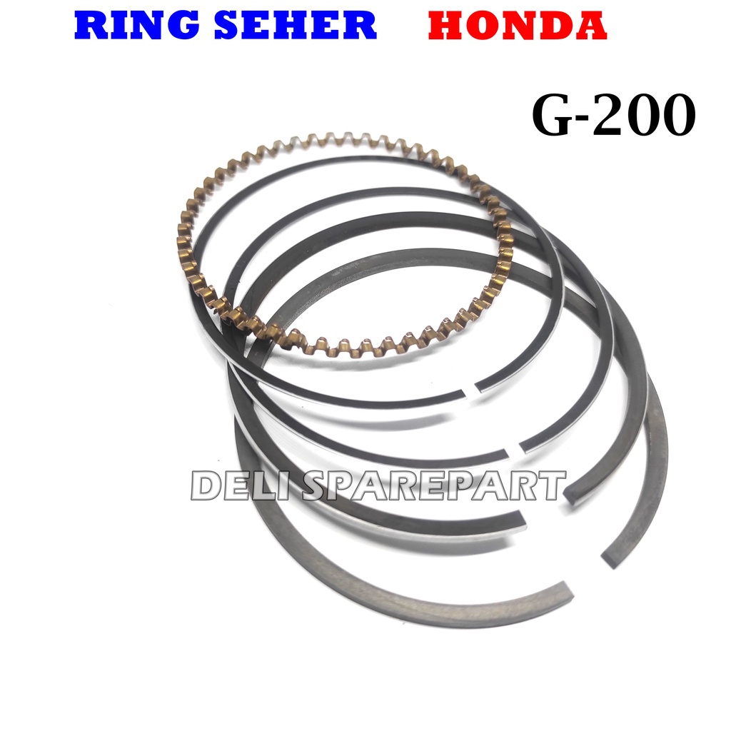 G200 ขนาด 0.25 ลูกสูบแหวน Honda G-200 G 200 ขนาด 025 ไต้หวัน
