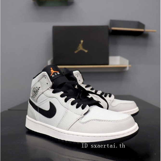 air jordan 1 mid se light bone