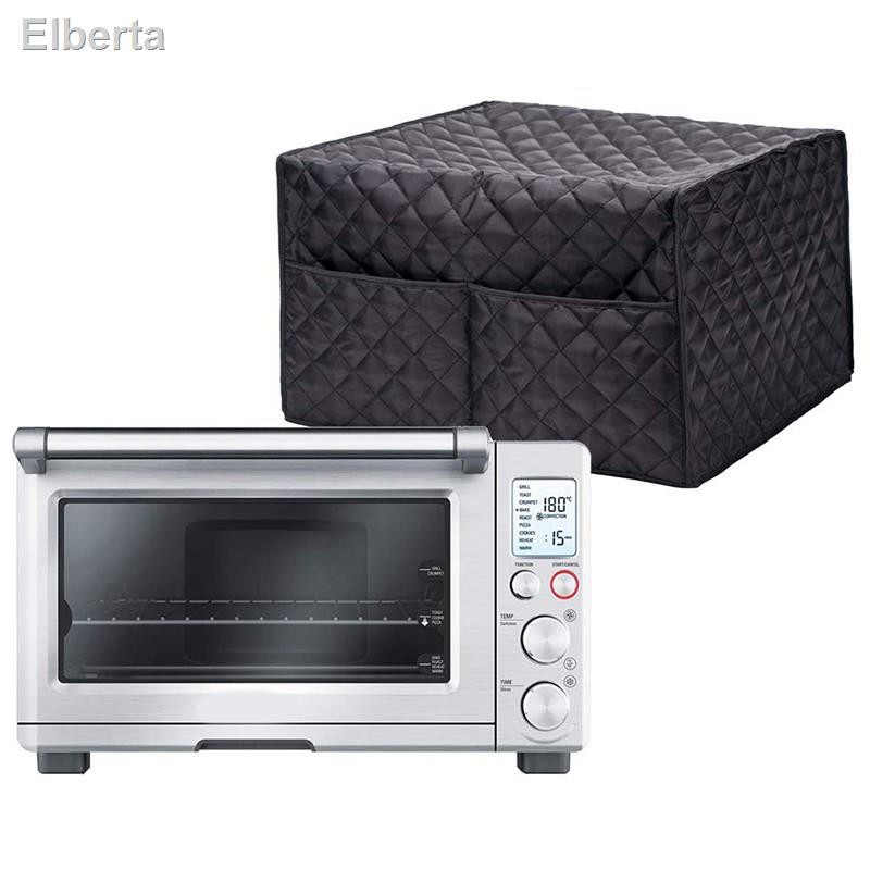 ลด 50% ในร้านค้า♙☃Smart Convection Toaster Oven Large Size Square Cover Kitchen Appliance Case Wit Big Pockets (Black) G