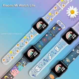 สายนาฬิกาข้อมือซิลิโคนลายการ์ตูนสําหรับ Xiaomi Mi Watch Lite Smart Watch