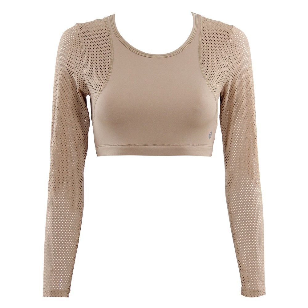 TA ACTIVE RUNNING LONG SLEEVE CROP สปอร์ตบรา — صورة 3