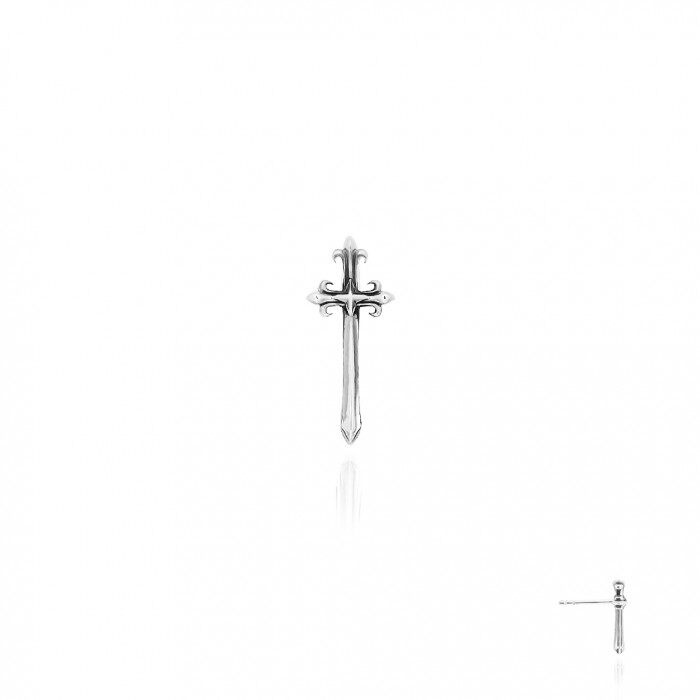 Prophet's Calibur Earring Stud ต่างหูแบบปักก้าน แกะมือลายดาบศักดิ์สิทธิ์ **จำหน่ายเป็นชิ้น/ข้าง