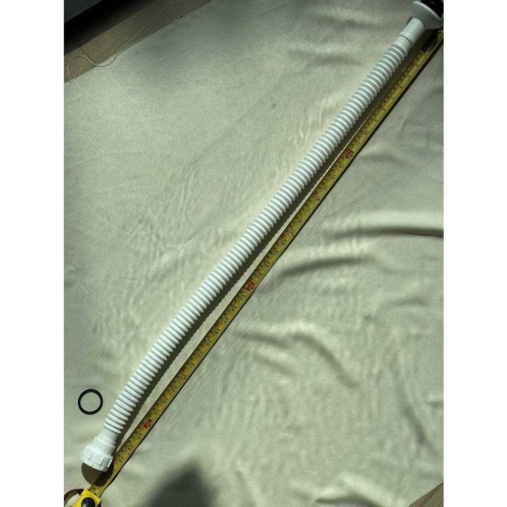 ท่อย่น ท่อพีแท๊ป STAMP | สีขาว/เทา💦 หนา💯 ยาว 1 เมตร! ท่ออ่างล้างจาน ท่ออเนกประสงค์ ท่อน้ำทิ้ง - รูปที่ 4