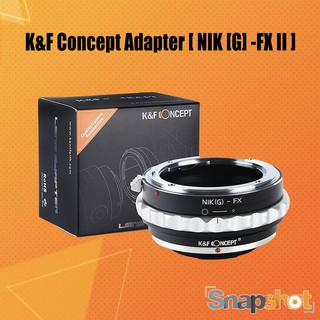 K&amp;F Adapter สำหรับแปลงเลนส์ NIK(G) to FUJI II ( NIK(G)-FX II ) (COPPER MOUNT)