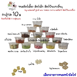 🍭ขนมใหม่ล่าสุด ขนมแฮมสเตอร์ ชูการ์ กระรอก กระต่าย เม่น ดอร์เมาส์ สัตว์ฟันเเทะอื่นๆ