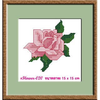 ไอแอมครอสติช iamcrossstitch DIY รหัสTmini-020 15x15 cm. ชุดอุปกรณ์งานฝีมือปักครอสติชครบชุด