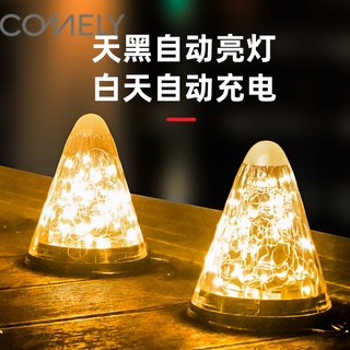 COMELY พลังงานแสงอาทิตย์ starry sky light กลางแจ้งวิลล่าสวนตกแต่งแขวนสวน led สนามหญ้าภูมิทัศน์ light