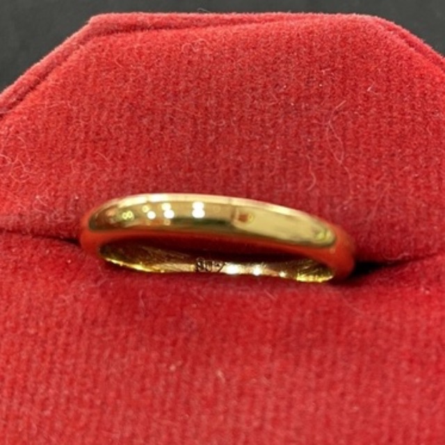 สินค้าหลุดจำนำแหวนปลอกมีดเฮงทอง90%ตันแข็งแรง