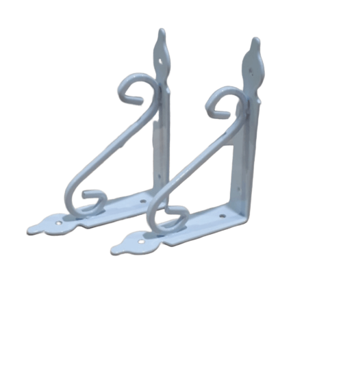 TORSTEN ฉากรับชั้นเหล็ก 14*2.5*11cm. PQS-TJ3002 สีขาว