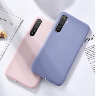 เคสโทรศัพท์มือถือ ยางซิลิโคนนิ่ม กันกระแทก สีพื้น สําหรับ OPPO Realme 6 5 Pro 5i 6i C3 A5 A9 2020 Reno 2F 2Z F11