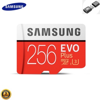 [NEW 2021] SAMSUNG Memory Card Micro SD 128GB 256GB SDHC SDXC Grade EVO+ Class C10 UHS TF SD Cards M