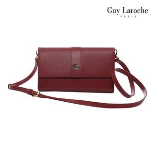 Guy Laroche กระเป๋าสะพายสตรี รุ่น CLASSIC III - AGH3772REX ( หนังอัดลาย )