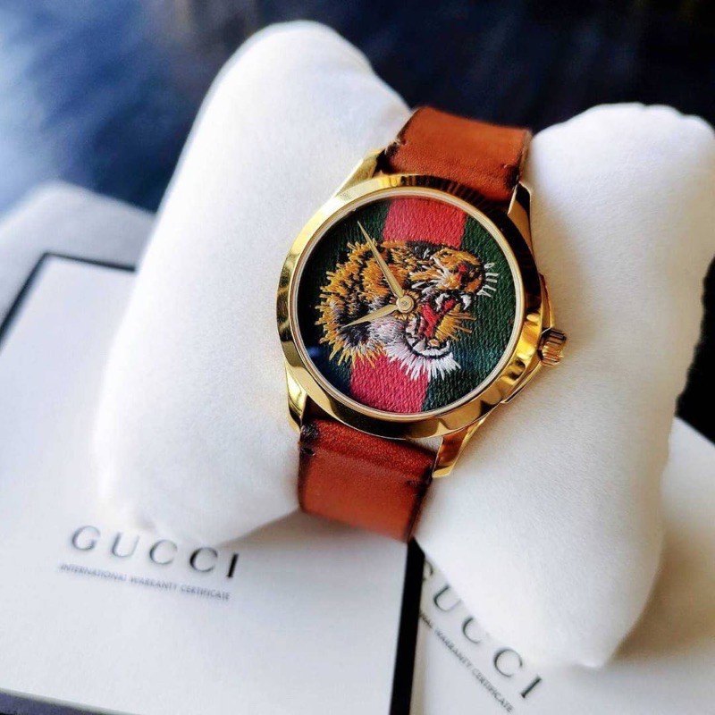 👑ผ่อน0%~แท้100%👑 นาฬิกาข้อมือ ของแท้ GUCCI Marche Des Merveilles