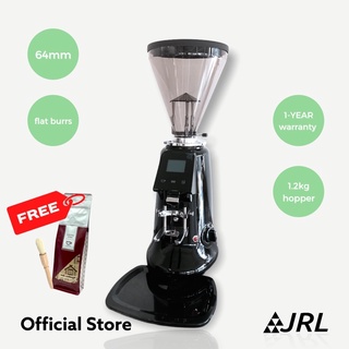 (ผ่อน 0%) • JRL เครื่องบดกาแฟอัตโนมัติ หน้าจอสัมผัส ขนาดใหญ่ (สีดำ/แดง/ขาว) (ฟันบดไทเทเนียม/ธรรมดา)