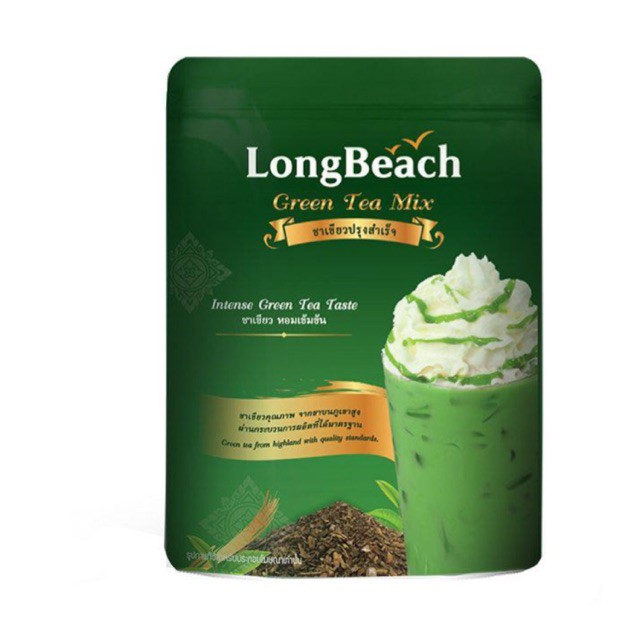ลองบีช ชาเขียว LongBeach Green Tea🍃