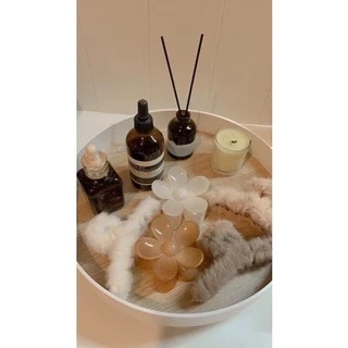 F068 กิ๊บติดผม กิ๊บหนีบผม ผ้ากำมะหยี่ขนนุ่ม สไตล์เกาหลี กิ๊บติดผมน่ารัก 1ชิ้น