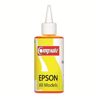 น้ำหมึกสำหรับ Epson T0734 สีเหลือง120cc. คอมพิวท์/Ink for Epson T0734 Yellow 120cc. Computer