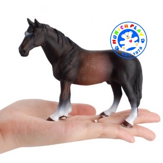 Munich Play - ม้า Hanover Stallion แดงขาว ขนาด 13.00 CM (จากหาดใหญ่)