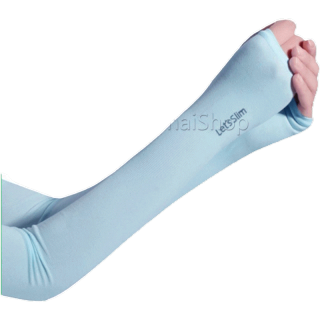 DeeThai ปลอกแขน กันแดด กันแสง UV แบบสวมนิ้ว ปลอกแขนกันแดด ปลอกแขนกันยูวี ปลอกแขนกันแดด กันรังสียูวี สำหรับกิจกรรมกลางแจ้
