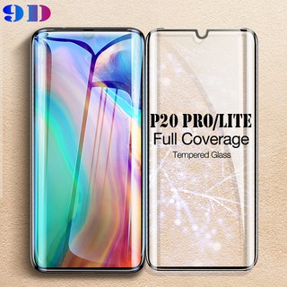 สำหรับหัวเว่ย P30 P30 Lite P20 Pro P10 P สมาร์ท Nova 3i 3 Y5 Lite Y6 Y7 Prime Y9 2018 2019 9D เต็มปกกาวกระจกฟิล์มป้องกันหน้าจอ