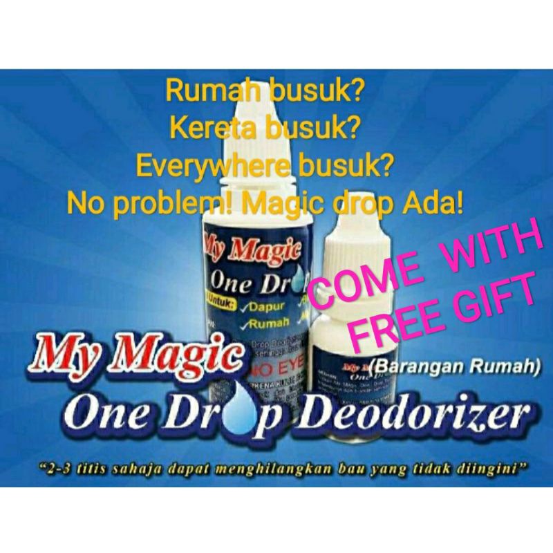 MY MAGIC ONE DROP DEODORIZER