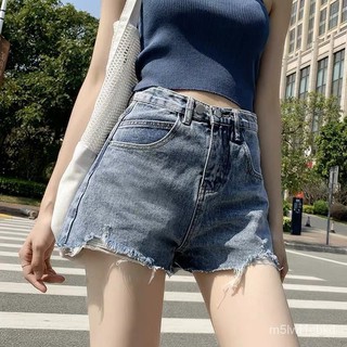 Distressed Aesthetic Sexy Plus Size Comfy Plain Ladies Short Jeans Ripped Slimming Fashion Casual Womens Denim Shorts G