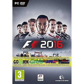 แผ่น CD DVD เกมมิ่ง PC F1 2016 สําหรับคอมพิวเตอร์ แล็ปท็อป