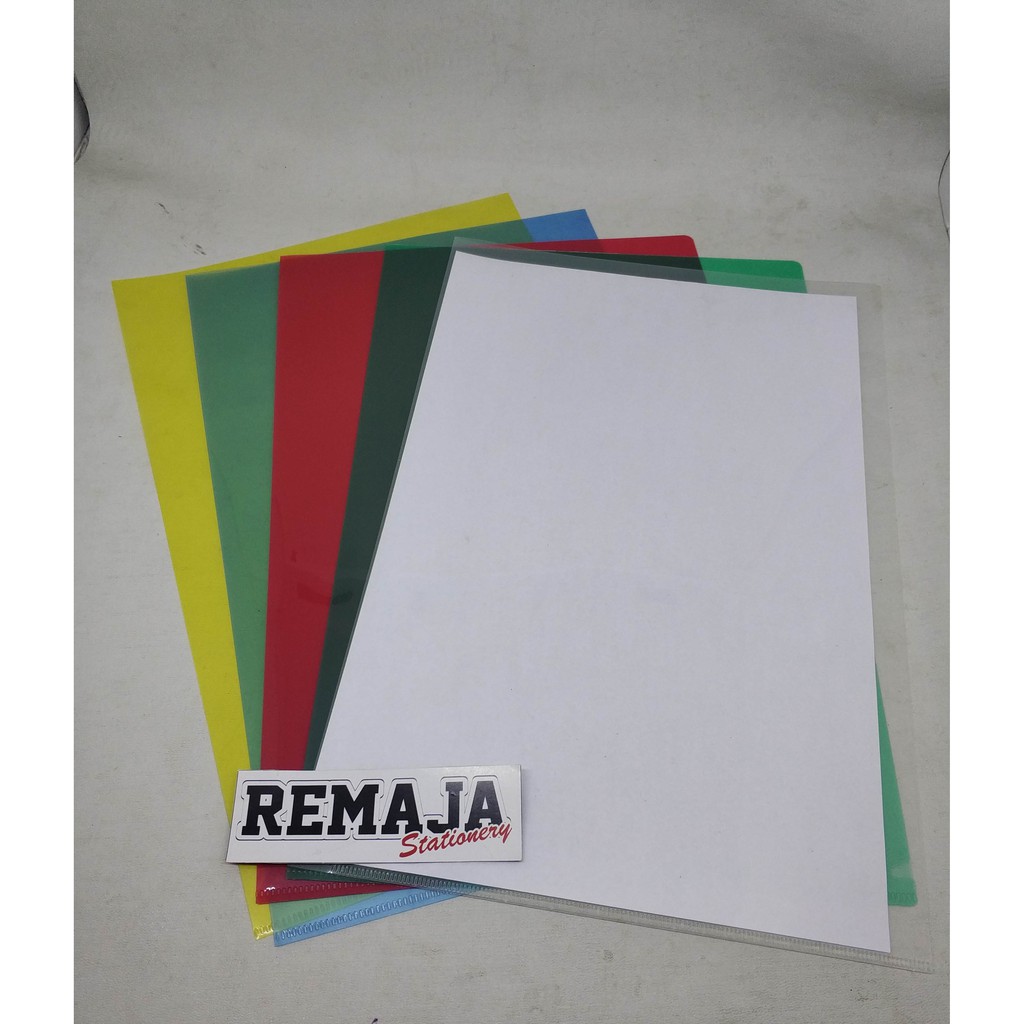 L Folder / Clear Folder ขนาด folio / f4
