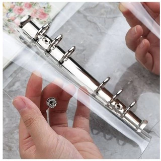 ปกแพลนเนอร์ใส 6 ห่วง Transparent Binder 6 rings - A5, A6, A7
