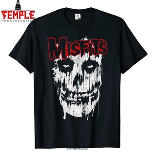 Misfits เสื้อยืด พิมพ์ลายวงดนตรี