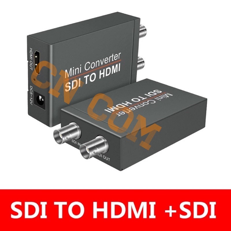 SDI To HDMI To SDI พร้อม USB 3G HD SD-SDI Mini Converter อะแดปเตอร์เสียงสำหรับกล้อง auto รูปแบบ