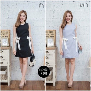 Mini dress ผูกโบว์