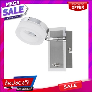 ไฟกิ่งใน LED CARINI VS1232-1 สีขาวใส/เงิน 1 หัว ไฟกิ่งภายใน INDOOR LED WALL SCONCE CARINI VS1232-1 CLEAR/SILVER 1-LIGHT