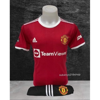 💥เสื้อบอลแมนยู ทีมเหย้า สีแดง เกรด AAA 2021/22 Manchester united home shirt 2021/22 AAA #MUR