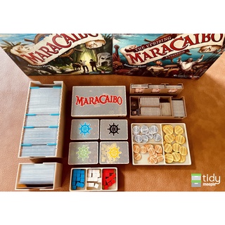 Tidy Insert สำหรับเกม Maracaibo  และภาคเสริม The Uprising ในกล่องเดียว